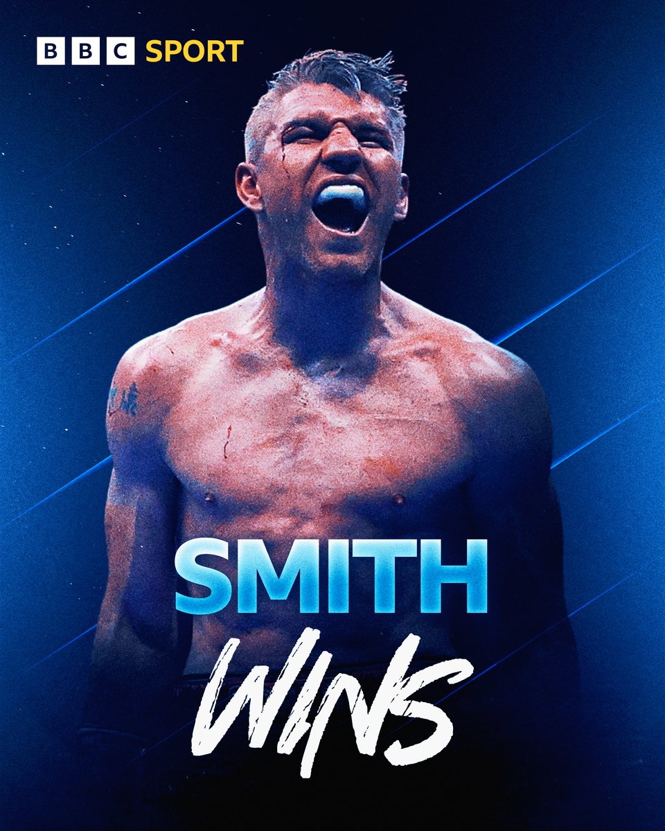 Extraordinary! The referee has stopped the fight in the fourth round! 🤯

Liam Smith WINS!

#BBCBoxing #EubankJrSmith
