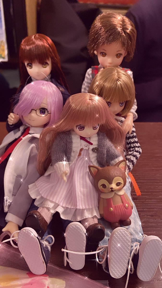 silvia_ryu's tweet photo. Dolls meeting 💕 

#azonejp #azoneinternational #azonet #obitsu #ruruko @doll_azone @Obitsu_kaihatsu @pwdoll https://t.co/ZMYoLD5sMV