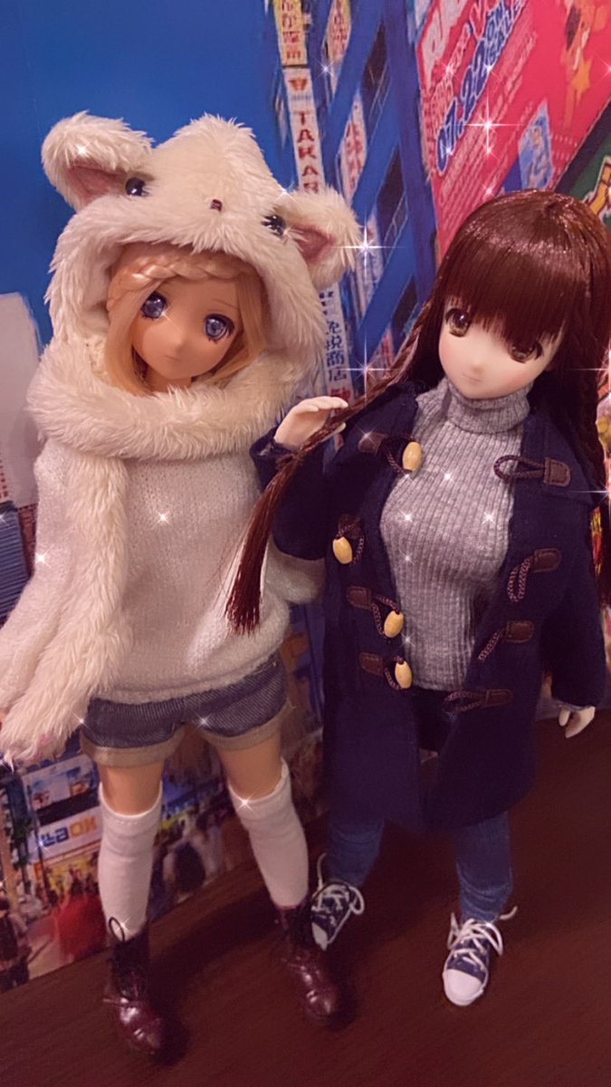 silvia_ryu's tweet photo. Dolls meeting 💕 

#azonejp #azoneinternational #azonet #obitsu #ruruko @doll_azone @Obitsu_kaihatsu @pwdoll https://t.co/ZMYoLD5sMV