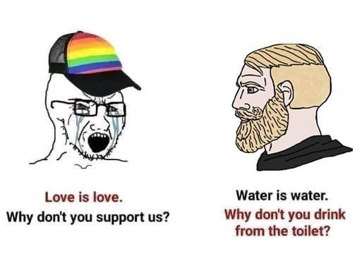 NoPride4Fags's tweet photo. Send me your ideas for the most homophobic captions and memes faggots! https://t.co/xlYRqPmsvm