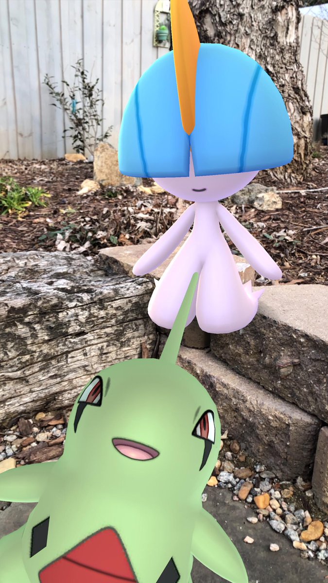 Tyrannotaur's tweet image. Hey @PokemonGoApp / @NianticLabs  Thanks for Larvitar Community Day Classic! It was a lot of fun. Larvitar here brought a friend who wants to have the next Community Day Classic! Don’t let Larvitar down! #RaltsCommunityDay #PokemonGOCommunityDay