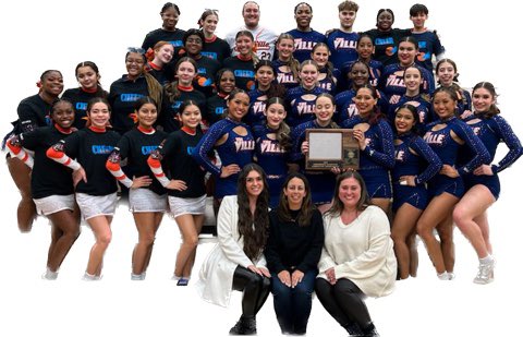 SpartansBooster's tweet photo. A big congratulations to our Varsity Competitive Cheer team! They are our conference CHAMPS 🙌🏼🎊📣🎊🙌🏼 Our JV Competitive Cheer team took 5th place today! Great job squads! 💙🧡 #competitivecheer #RHS #spartanproud https://t.co/VAKy4lliSQ