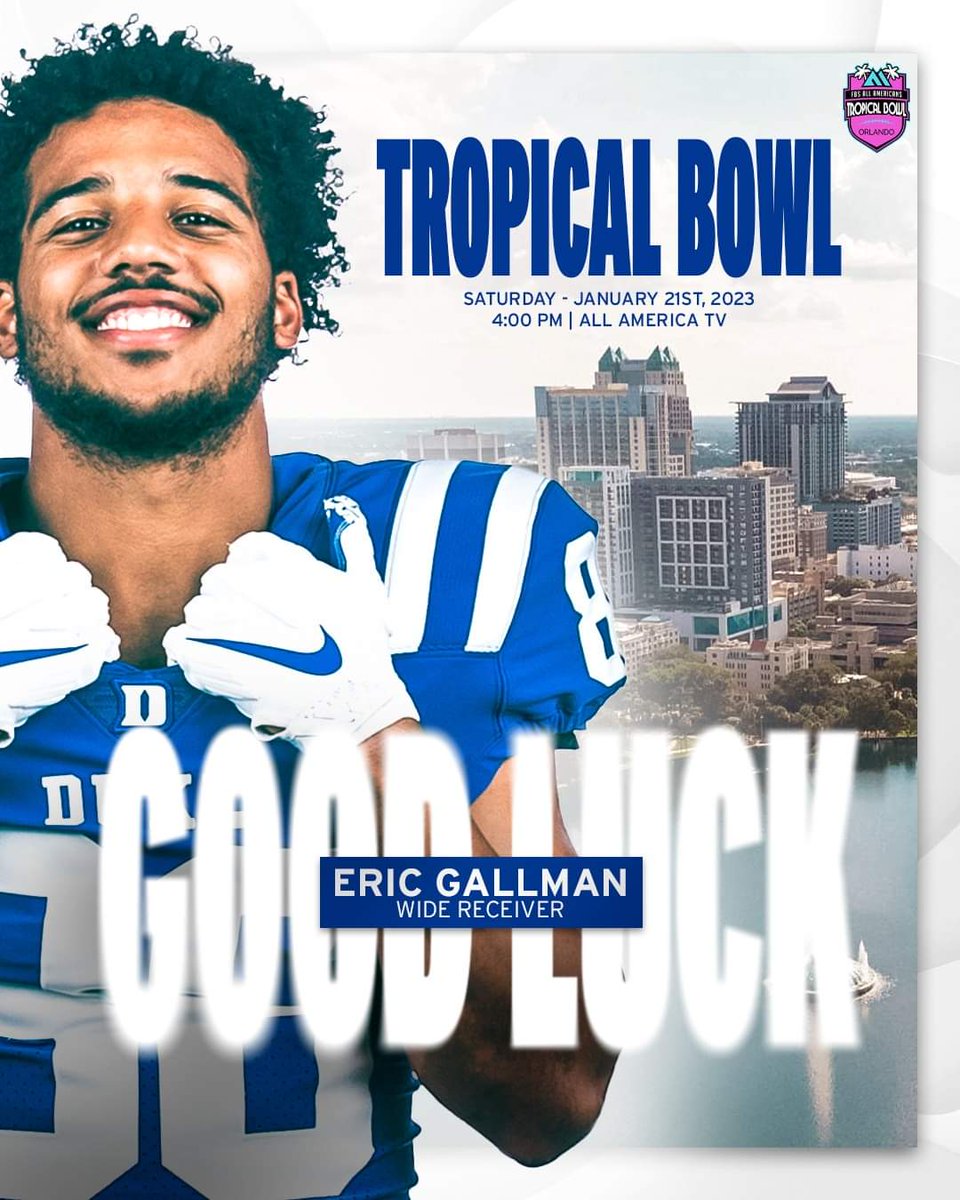 CoachDubb80's tweet image. Good luck to #TheIsland @mics_football alum @ericgallmanII II #RaptorPride