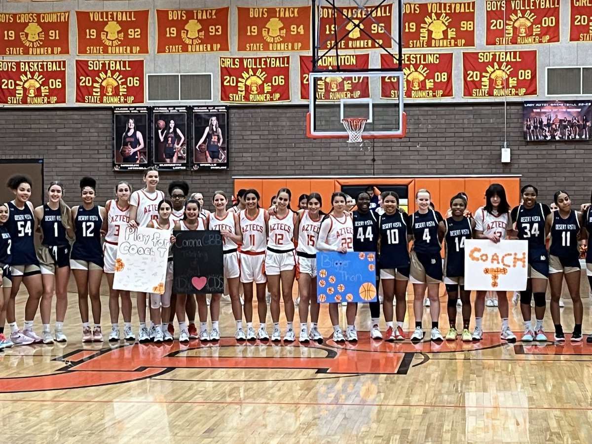 Thank you Desert Vista for your kindness and generosity today during the Varsity basketball game. DV 61 CDS 33. <a href="/VistaGirls/">Desert Vista Girls Basketball</a> <a href="/theDVway/">Desert Vista Athletics</a>