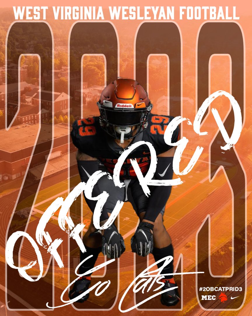 BraydonKeller7's tweet photo. After a great visit and talk with some coaches glad and blessed to say I’ve received a offer to West Virginia Wesleyan🟠⚪️ @CoachDom88 https://t.co/Vu64OMEmKt