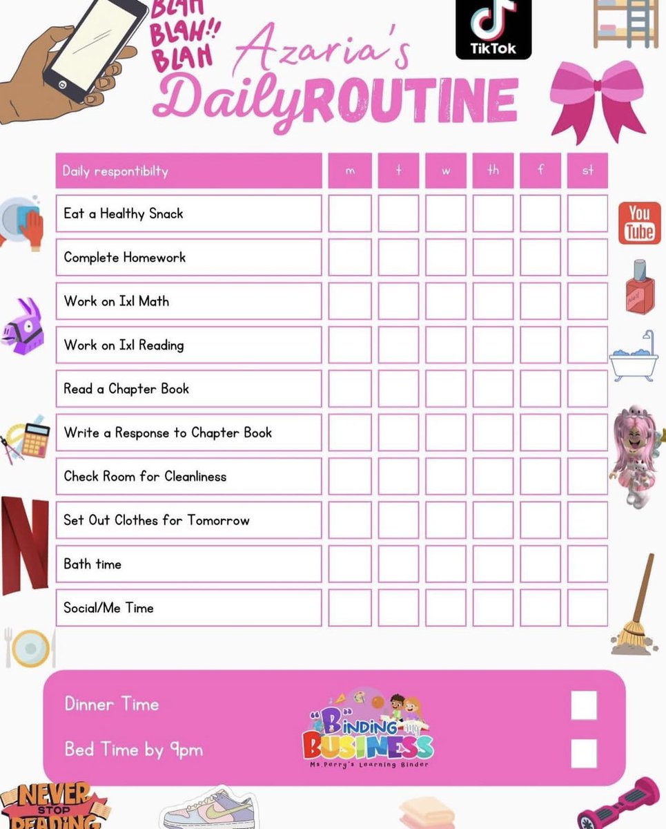 PerryGreenThumb's tweet image. #ParkParents #ParkLifeBreak #chorechart #choresplanner #Girlmom #boymom #toddlermom #elementarymom #teachermom #bindingmybusiness #followbindingmybusiness