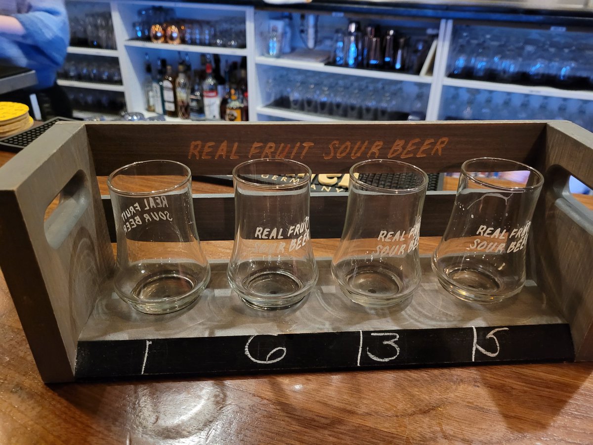 Accidentally called this "beer sliders" today because I couldn't think of the word "flight".... 🤦‍♀️