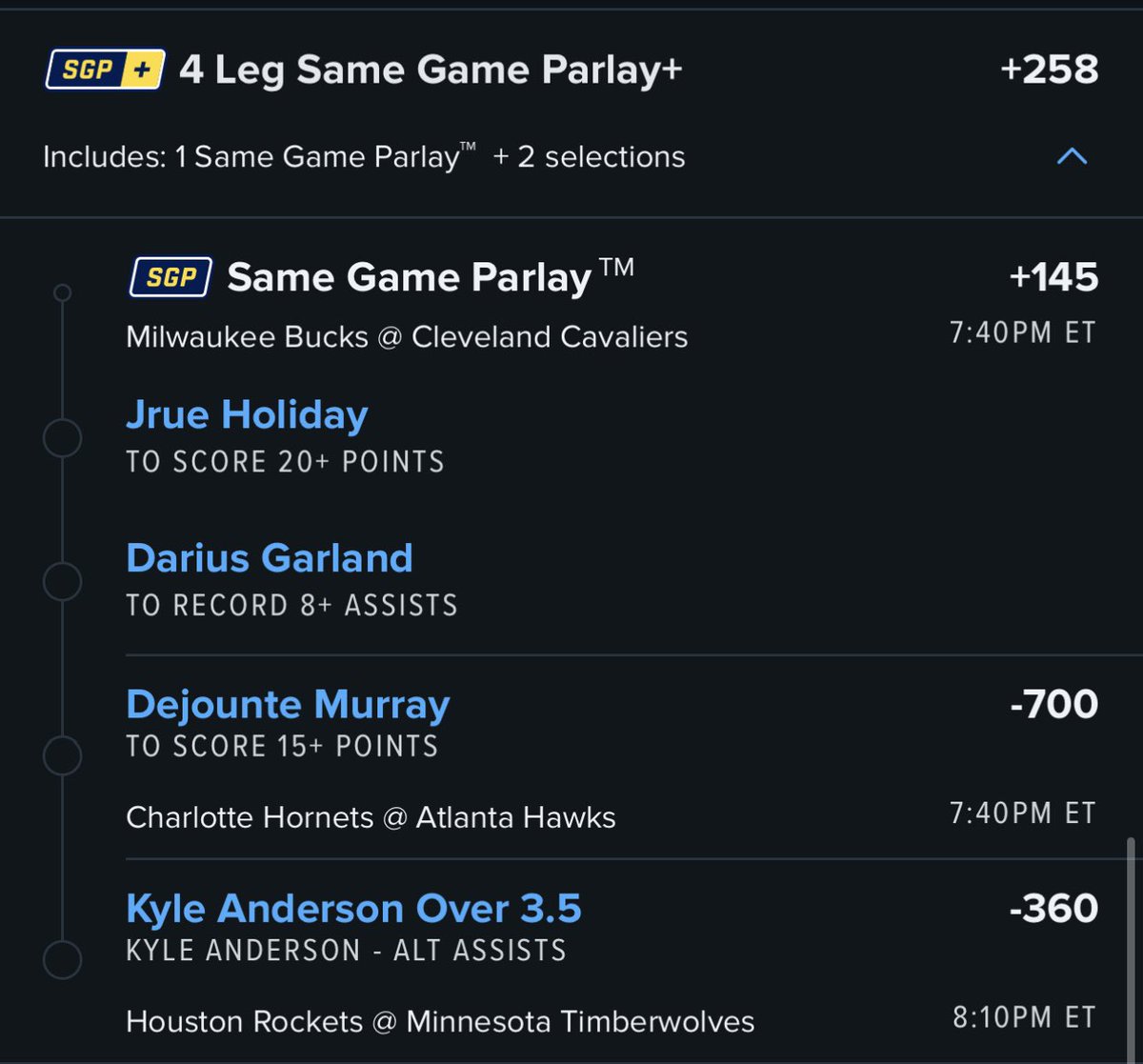 BuildingTheBase's tweet image. A great night of value out here for some #NBA balance builders.. 💰 🔒 📈

Feeling great about both of these plays 💥 

#GamblingTwiitter #bettingtwitter #FreePicks #LetEmKnow #FearTheDeer #TrueToAtlanta #RaisedByWolves #DCAboveAll #WeAreTheValley