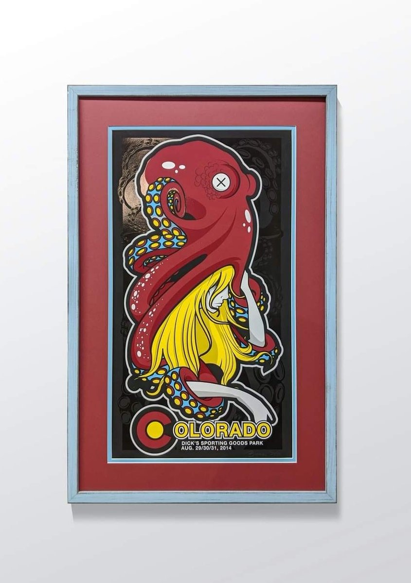 timecapframing's tweet photo. Phish, Colorado, Dicks Sporting Goods Park, 2014 #phishing #كاس_الخليج_العربي_25 #Colorado #inspiration #design #interiordesign #Phish #phish40 #concert #poster #posterdesign #printsforsale #หวานใจมิวกลัฟ https://t.co/LHyONRKGRp