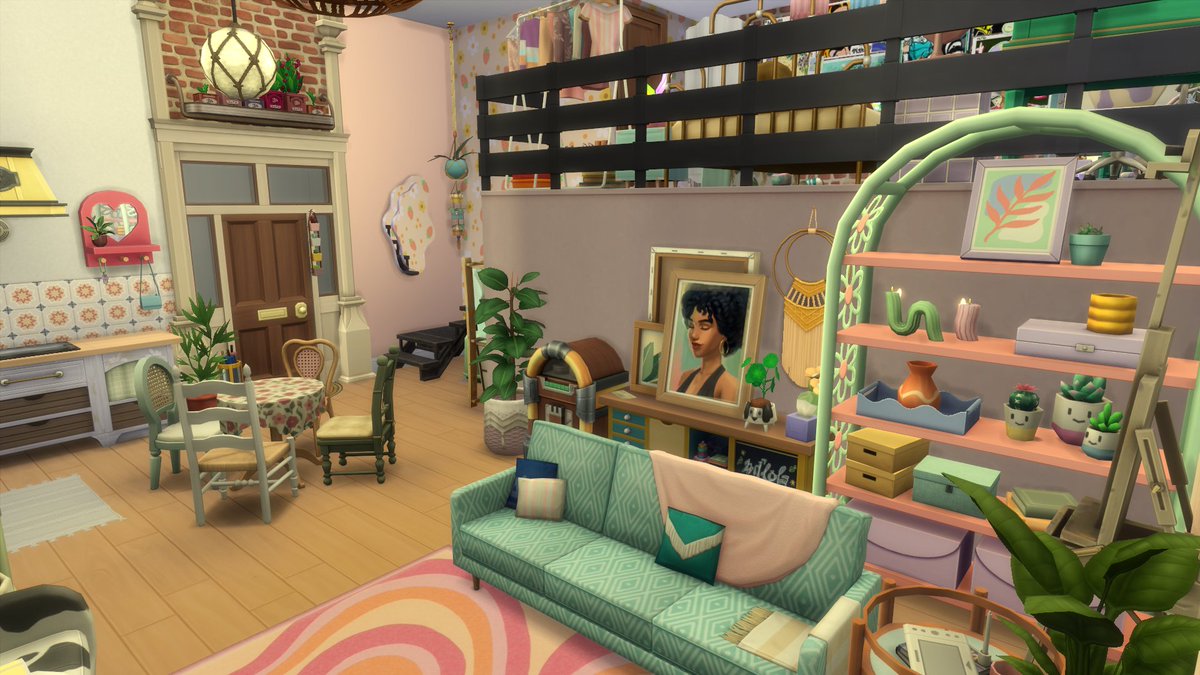 2080Marc's tweet photo. Having a little too much fun with the pastels👀🤭 #PastelPopKit #TheSims4 https://t.co/qfOr4GV7IS