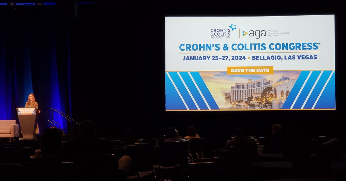 And that's a wrap! Mark your 📅: #CCCongress in Bellagio, Las Vegas next year! #CCCongress23 brought the topics that matter to #IBD care front & center! Kudos to our Mayo💎, @LauraRaffalsMD, and @ibddoctor for all your hard work! @CrohnsColitisFn @AmerGastroAssn @MayoClinicGIHep