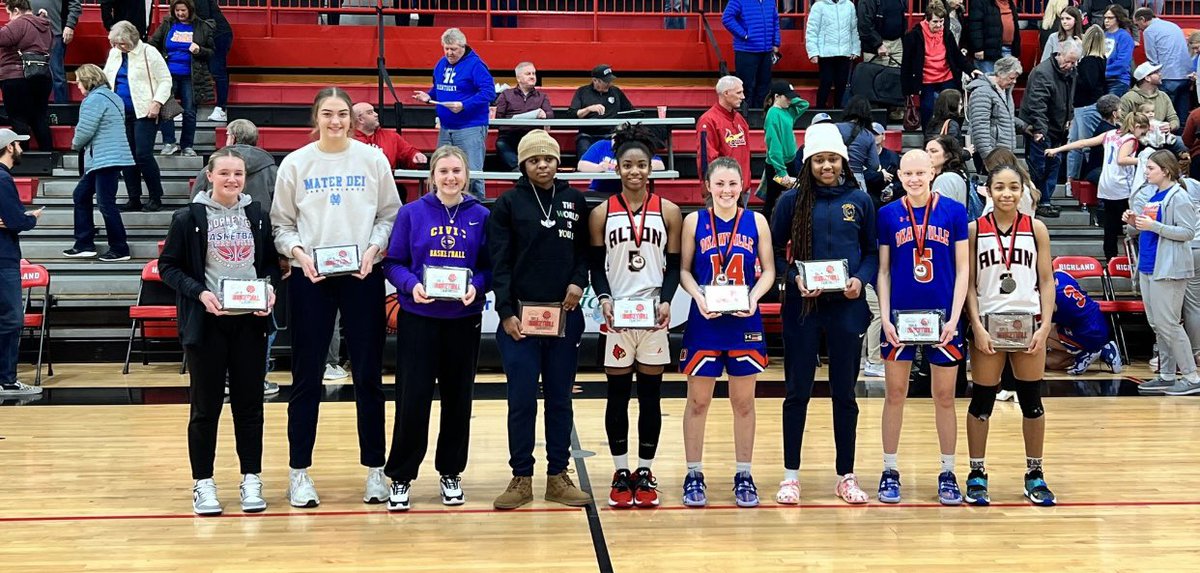 Congrats @Kaylea_Lacey on all tourney team and @Kiyokoproctor8 named tourney MVP 💪🏽