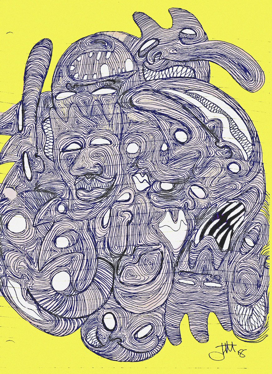 WannabeARobot's tweet photo. Do you ever just feel like.. #illustration #drawing #InkDrawing #digitalart #art #punk #doodle https://t.co/YDmUmRjHPW