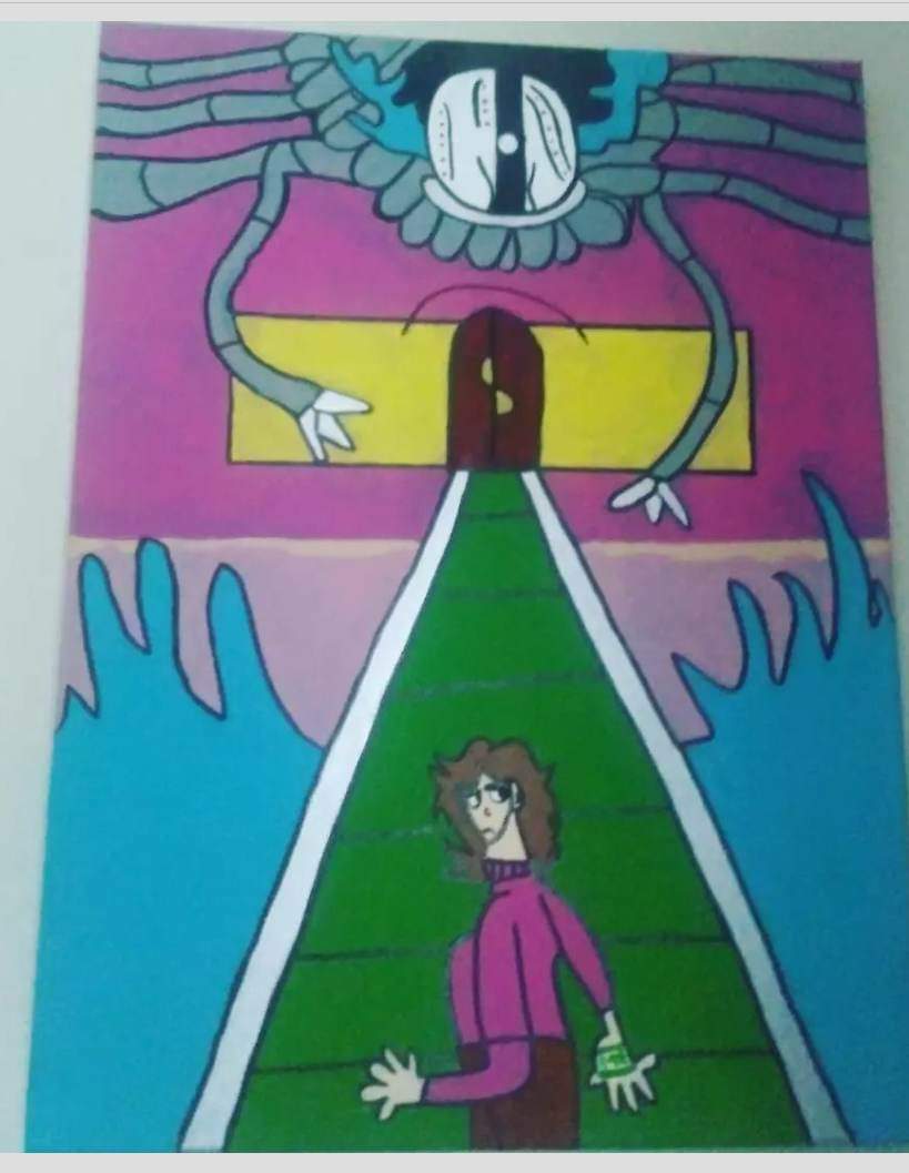 @OweeeeenDennis #InfinityTrain Art by Kale my son #FinishInfinitytrain