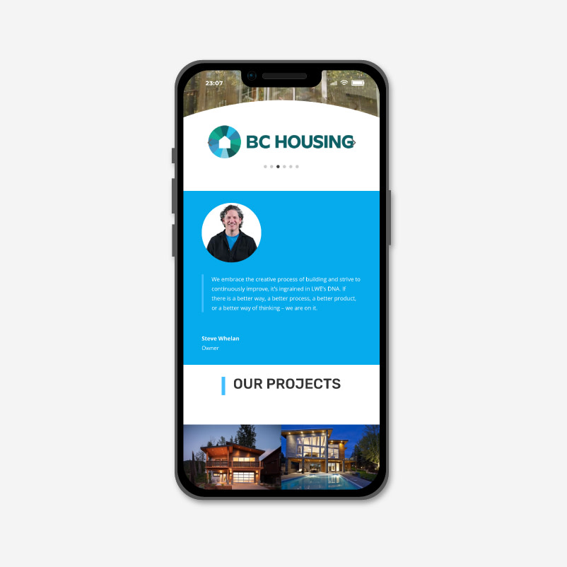 wearebirr's tweet photo. Premier home builder, LWE, approached birr to redesign a website that matched the quality of their craftsmanship. 

We created content for the site that articulated who they are and the value of what they do, using quality imagery to match. 

👉 https://t.co/buyJrn0Qgp https://t.co/RK6WowVkyz