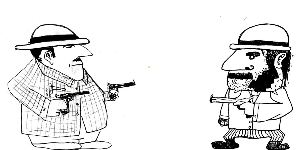 WannabeARobot's tweet photo. duel #doodle #drawing #art #cartoons https://t.co/qJAvXWn1sQ