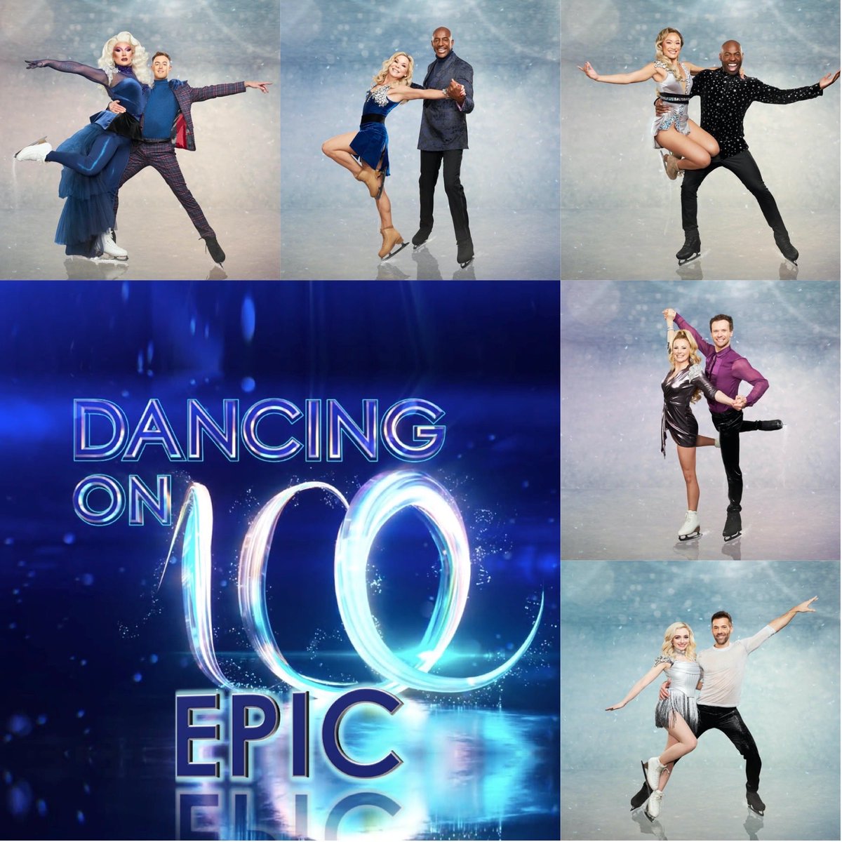 Here are the final 5 skating stars that will take to the ice tomorrow. Here the favourite couple of the week poll will be ready to be voted on. The first skate off will take place and our first skating star will leave the ice. Who are you most looking forward to? #DancingOnIce