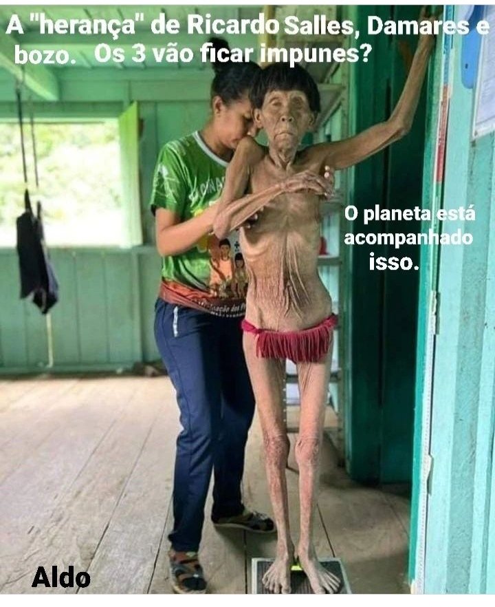 Não é a Venezuela,  é o Brasil deixado pelo governo militar Bolsonaro