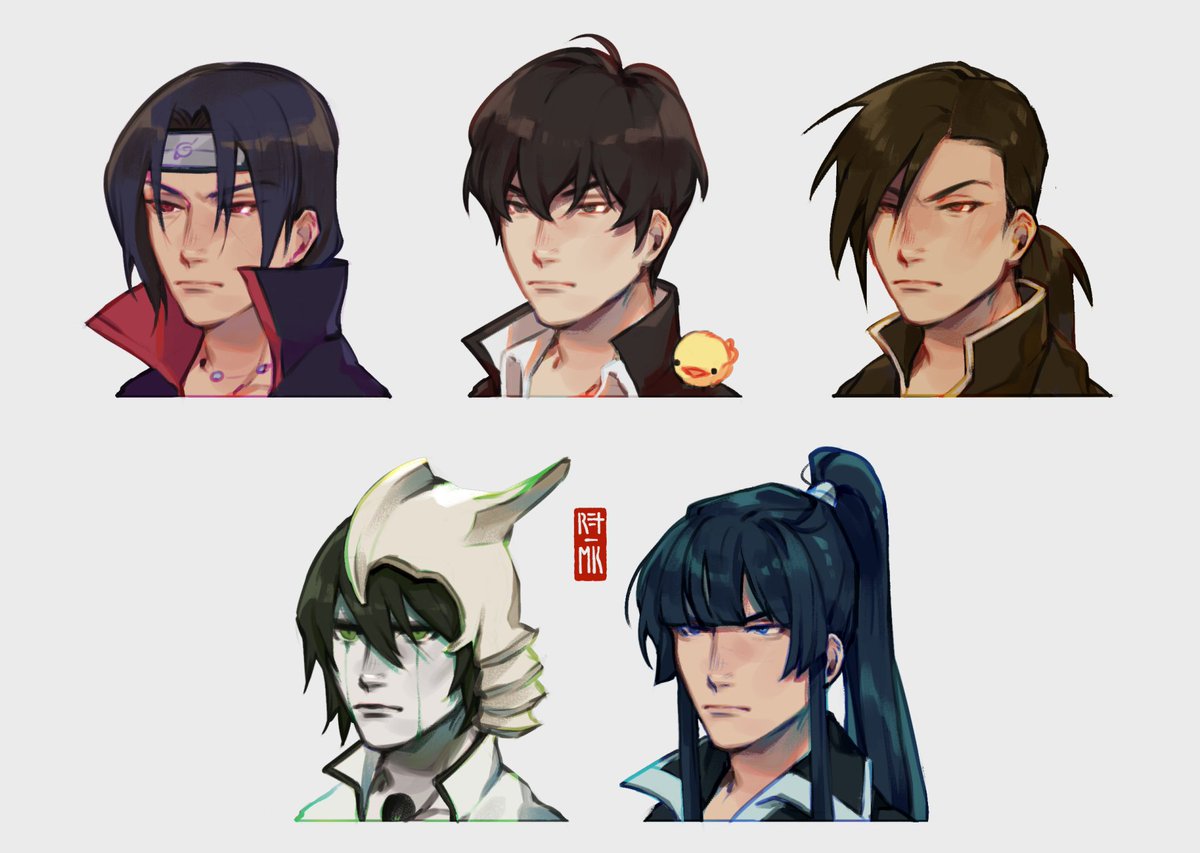 so i was reminiscing on all the 2d boys i used to love and i noticed..................... A Pattern 🫠