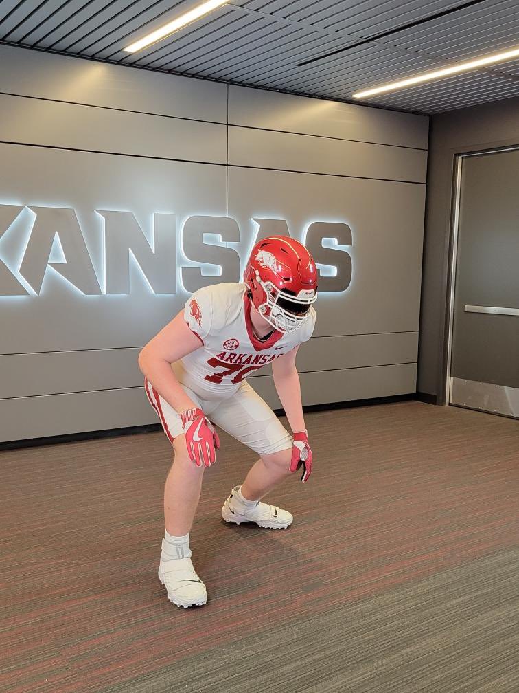 Thank you for the invite <a href="/CoachCKennedy/">Cody Kennedy</a> <a href="/CoachSamPittman/">Coach Sam Pittman</a> #woopig