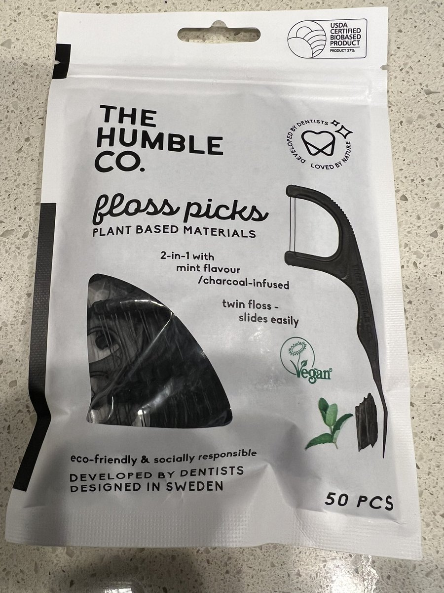 Love this new #brandlove from @The_Humble_Co. Now, will someone please find a way to make my daily wear contacts and packaging from plant based materials?