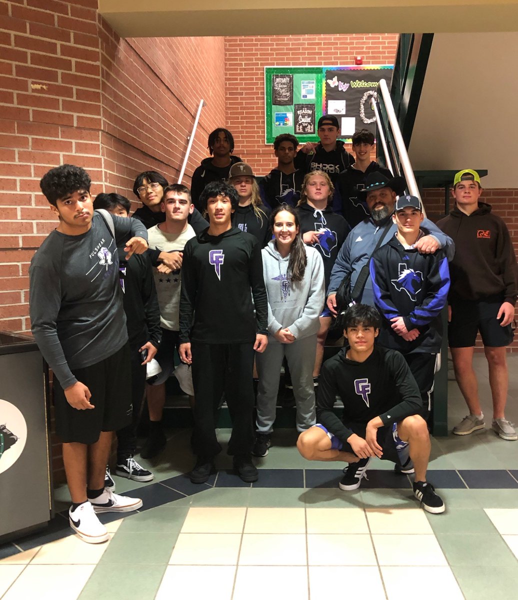 Congrats to Fulshear Wrestling placing 3rd out of 24 teams today at the Clash on the Coast! Go Chargers!