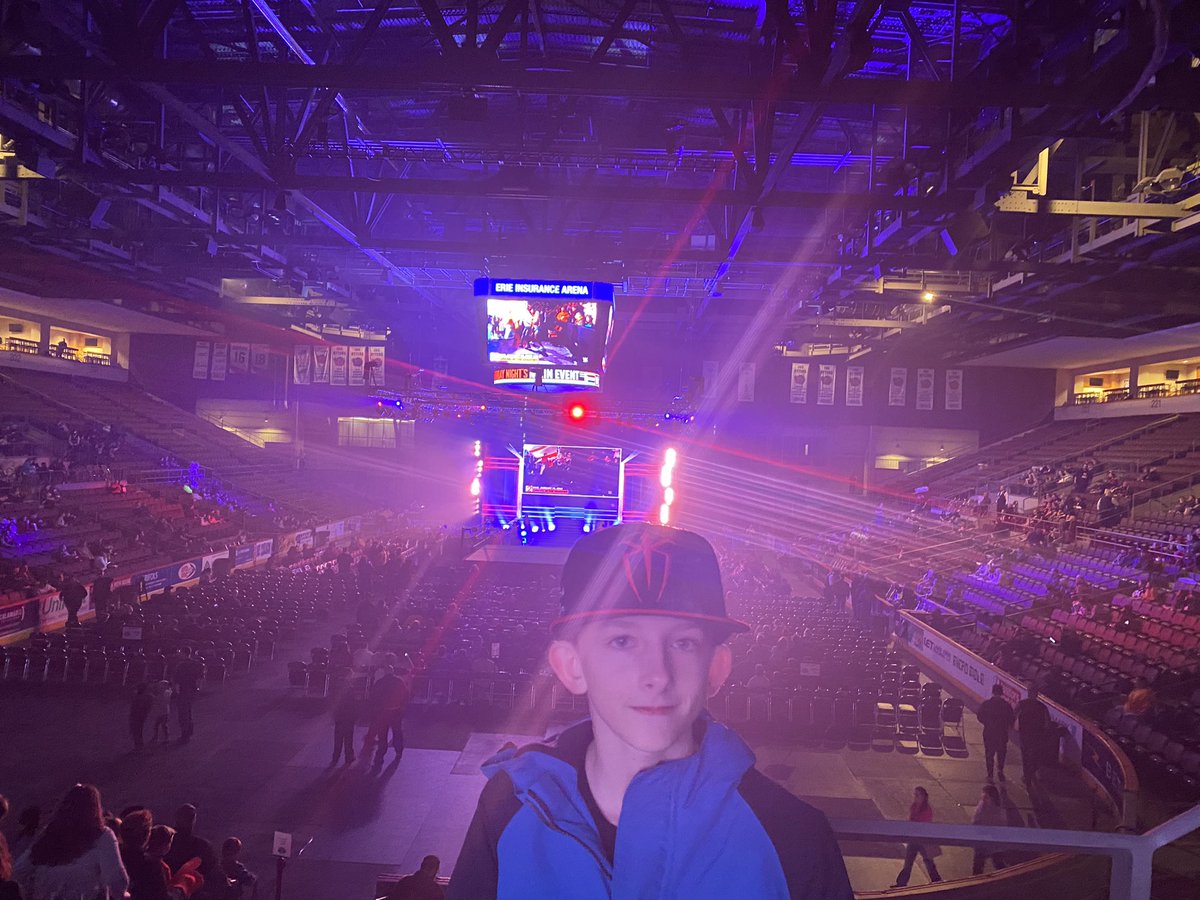 Hozer756's tweet photo. Let’s go #WWEErie Cooper has been waiting for this!! https://t.co/0rf72gxy4q