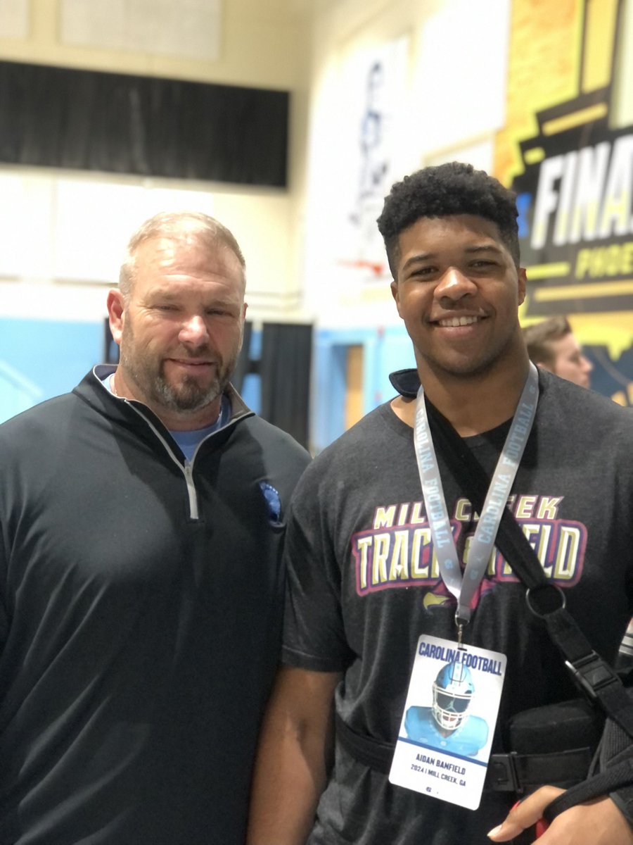 After an amazing day visiting <a href="/UNCFootball/">Carolina Football</a> I’m truly blessed to receive an offer from UNC-Chapel Hill!!  <a href="/CoachMackBrown/">Mack Brown</a> <a href="/CoachClemUNC/">Randy Clements</a>  <a href="/CoachLPorter/">Larry Porter</a> <a href="/Coach_Ferrick/">Mitch Ferrick</a> <a href="/coachjlovelady/">Josh Lovelady</a> <a href="/MCFootballCoach/">Mill Creek Football</a> <a href="/RecruitGeorgia/">Recruit Georgia</a> <a href="/MC_Recruiting/">Mill Creek Football Recruits</a>