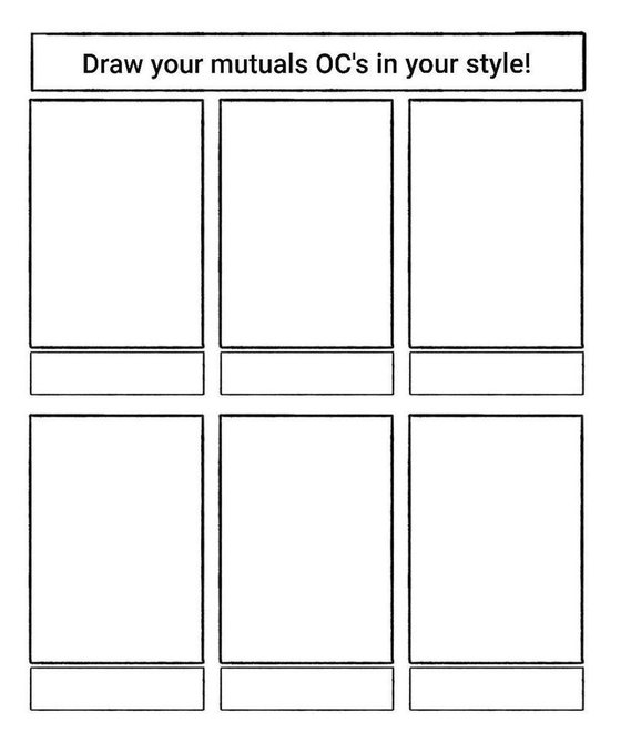May I draw your oc?👉🏾👈🏾 