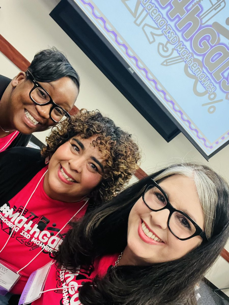 janetdnuzzie's tweet photo. #PISDProud! @MarianaBreaux, @WymanEvan, & myself presented β#MathGals Clubs: A Structure to Promote #WomeninSTEMβ at #R4Math Conference to share how we provide βmirrors & windowsβ through which our girls can see their future w/mathematics! #MathGals learn & grow together! https://t.co/P1NS4BIrdu