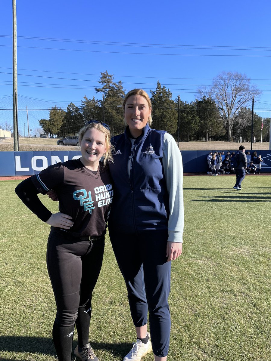 AubMitchell2026's tweet photo. I had such a blast @LongwoodSB camp today. You could never ask for a better staff and players to run a camp. I can’t wait to go up to the farm and catch a few games this season!!! @DrCoachBrown5 @JesseDreswick @sophia_knock3 https://t.co/JsUAEczody