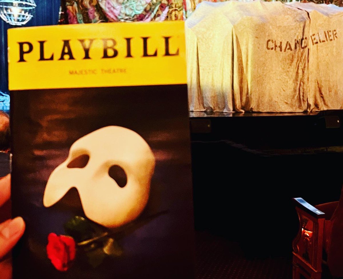 phantomkyled's tweet photo. Phantom was amazing on Broadway 😍 Had fantastic seats! Loved every minute🤩 Glad I could catch it before April. The cast was incredible, best Raoul and Carlotta I’ve EVER seen. ⭐️ Thank you! @PhantomBway #broadway #NYC #Theatre #phantomoftheopera #birthdaytrip https://t.co/IyPupWOe0G