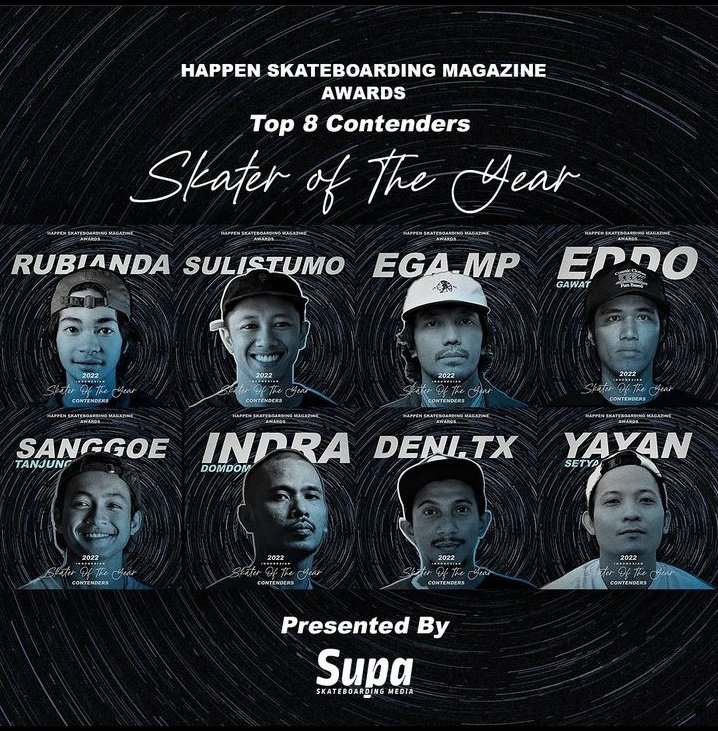 Top 8 contenders skater of the years 2022 #holyskateboard