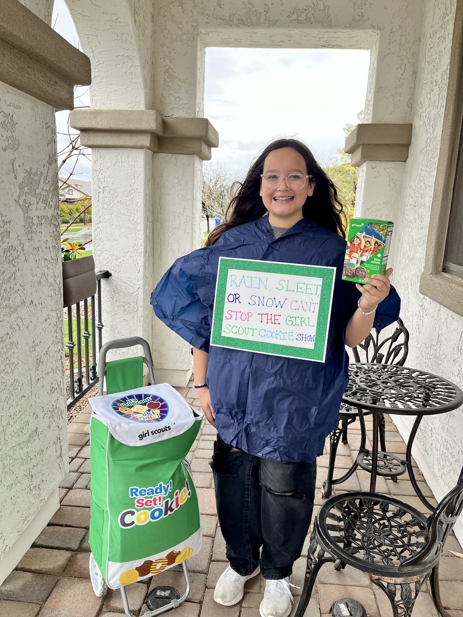 GSACPC's tweet photo. Drumroll, please! 🥁 We’re happy to announce that Kate, Brianna, Lila, and Haylee are the first four winners of the 2023 Cookie Spirit Contest. Visit https://t.co/7iR8DriACc to enter the contest!

#girlscouts #girlscoutsaz #gsacpc #gsCookies https://t.co/cco90iFHFq