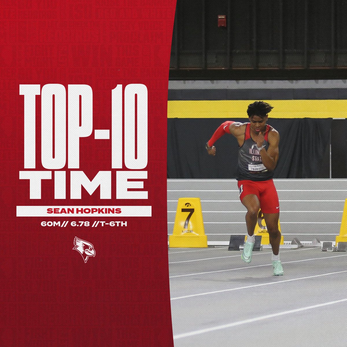 On speed mode 👿

In his debut race with the 'Birds, Sean Hopkins puts himself tied 6th in program history!