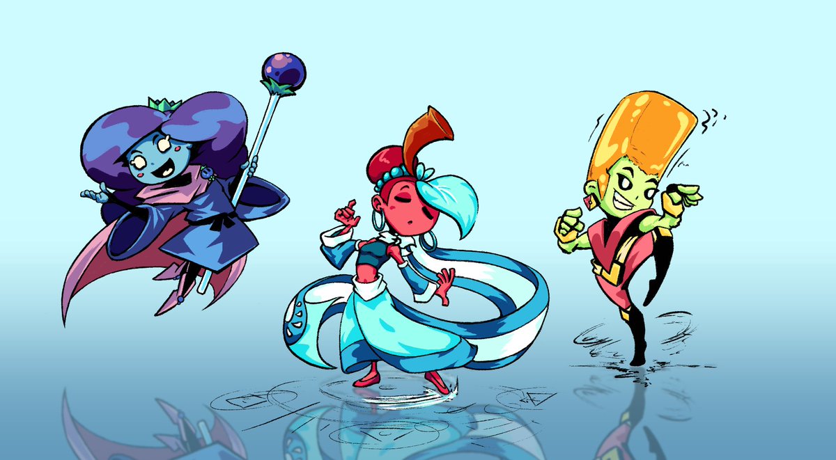 Brainstorming some rival character designs for Apple Ninja Eva.

Ninja's gotta have rivals!🍎🥷