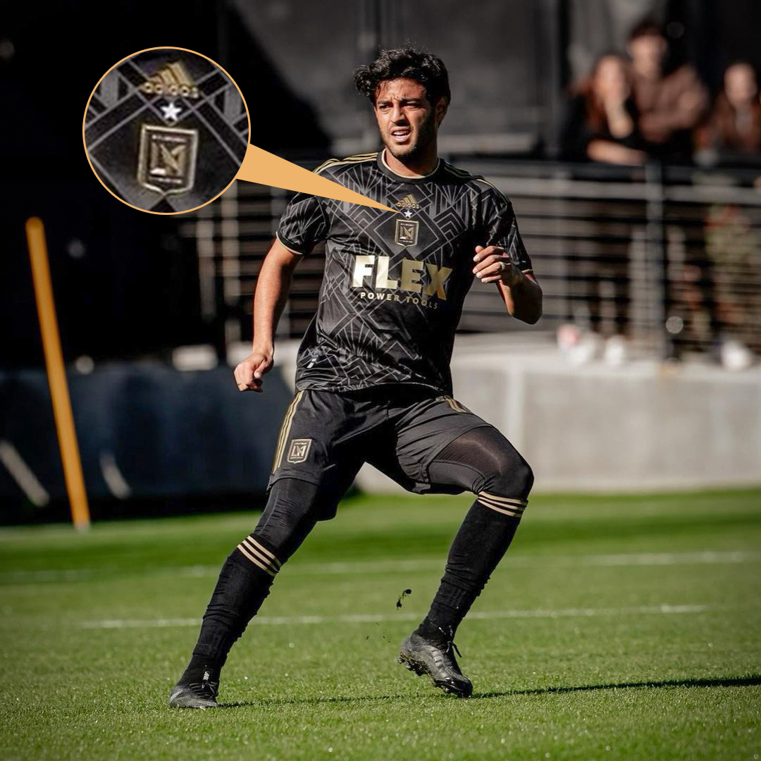 #LAFC rep their MLS Cup star on the home kit for the first time 😮‍💨