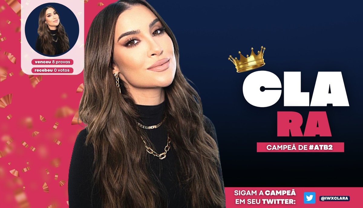 atriboreality's tweet photo. Não teve 60 mil votos, mas teve seu jogo perfeito.

Merecidamente, Clara (@iwxclara) é a campeã da Tribo 2 com 18000 pontos. https://t.co/IGMzGFHLke