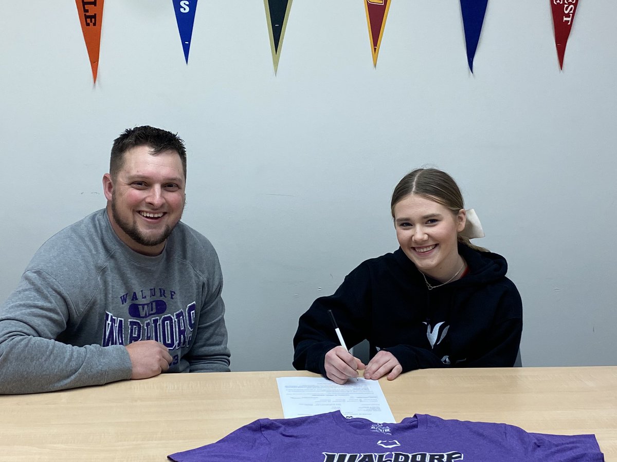 Today was an exciting day for me! Signing day!! So excited to be a Warrior! I would like to thank my parents for all of their encouragement and time. I also would like to thank all of my current and previous coaches for pushing me into the player I am today. Go Warriors!
