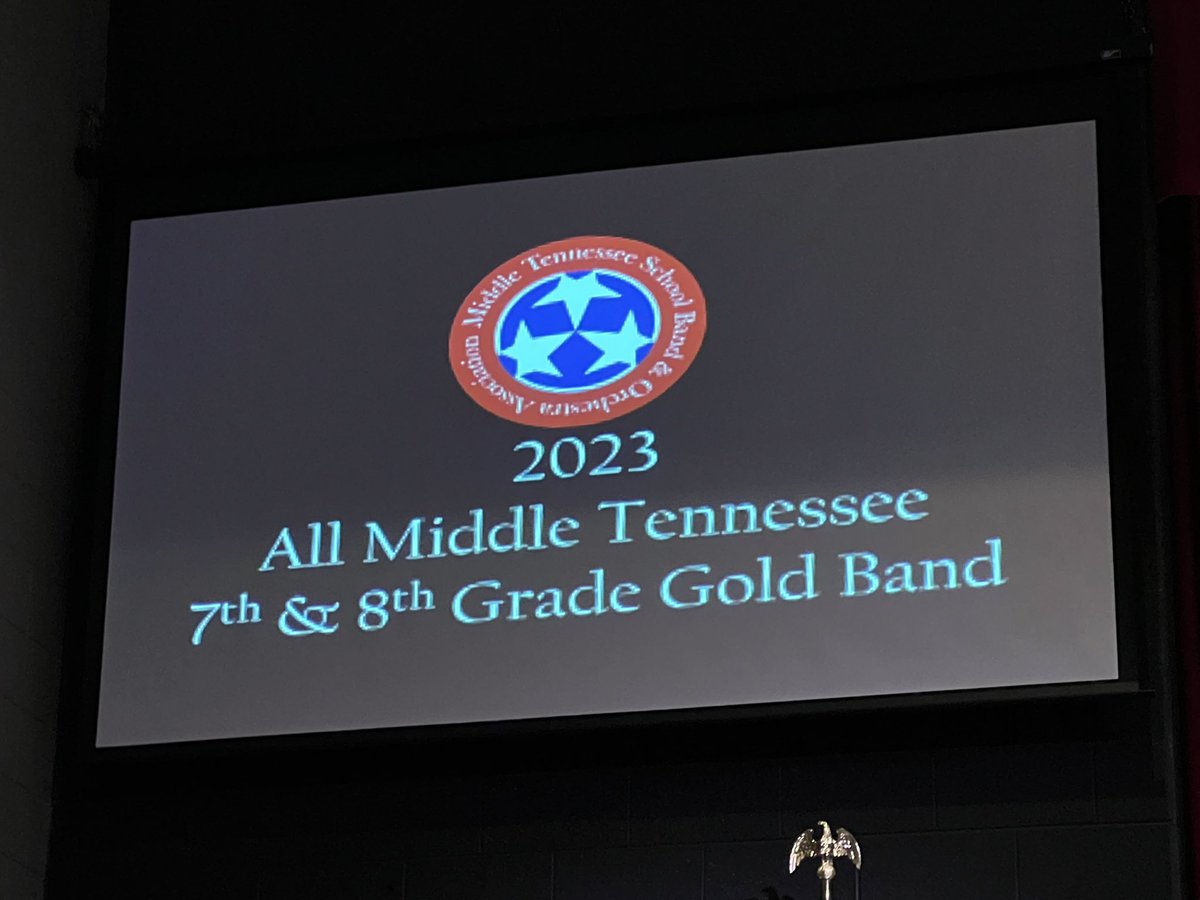 mariehmartin1's tweet photo. Grateful for an excellent music education program @Meigs_Magnet and @MetroSchools! Congrats to all the students selected for Mid-State band, especially my favorite #trumpet player. And special thanks to gifted teachers Franklin Norris, Julie Jolly & Gary Miller #MTSBOA https://t.co/viBDaNklKn