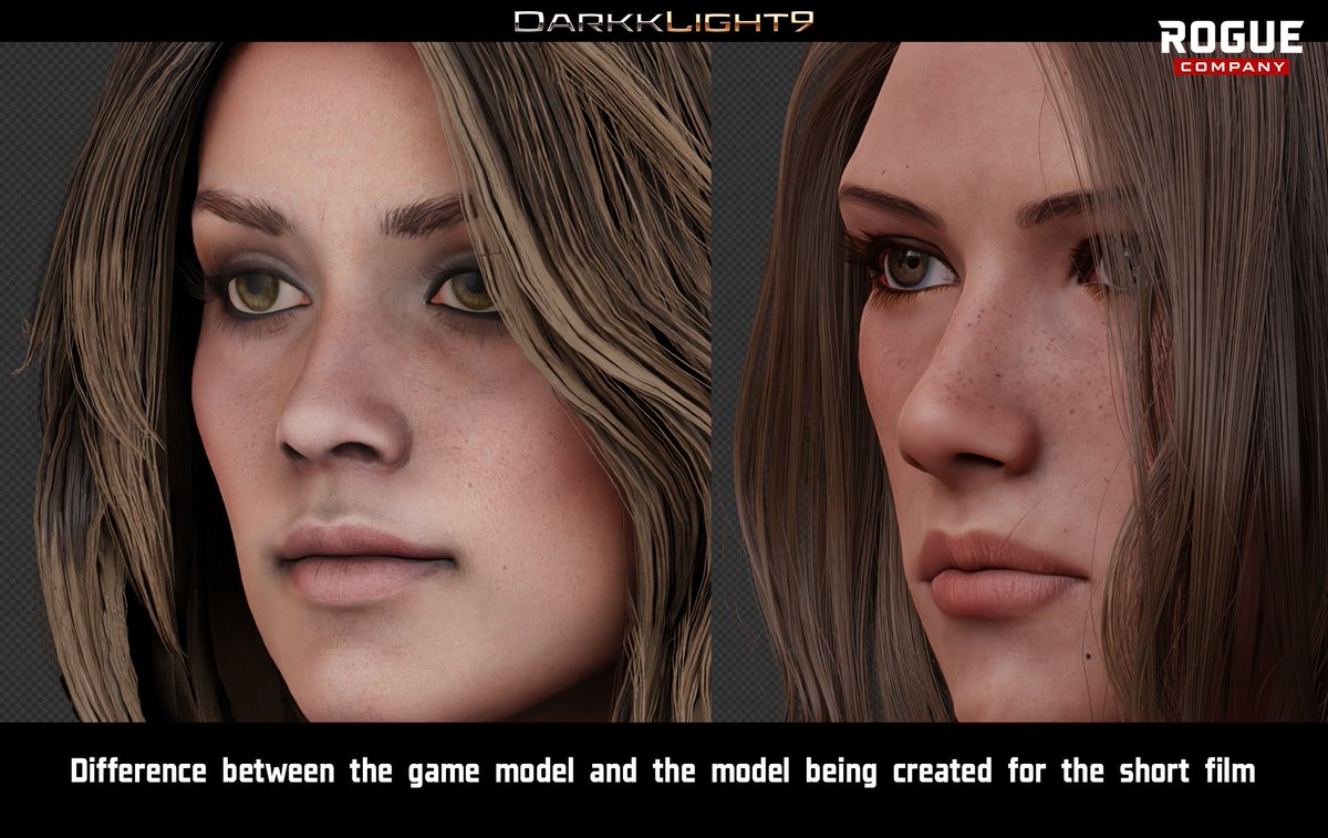 darkklight9rc's tweet image. Well, I'm still not satisfied with the result, but we're starting to have something interesting #RogueCompany #Omegaproject