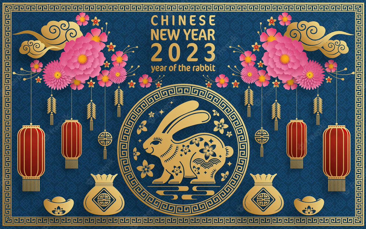 ENIEDA_Network's tweet photo. A very happy and prosperous Lunar/Chinese New Year - the year of the Rabbit - to all of you celebrating it around the world! #YearOfTheRabbit #ChineseNewYear2023 #LunarNewYear https://t.co/UY6xFuzojG