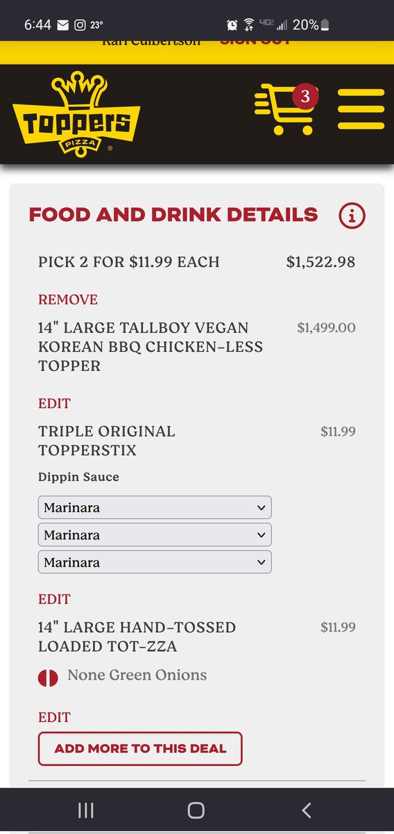 Um... what?  <a href="/ToppersPizza/">Toppers Pizza</a>