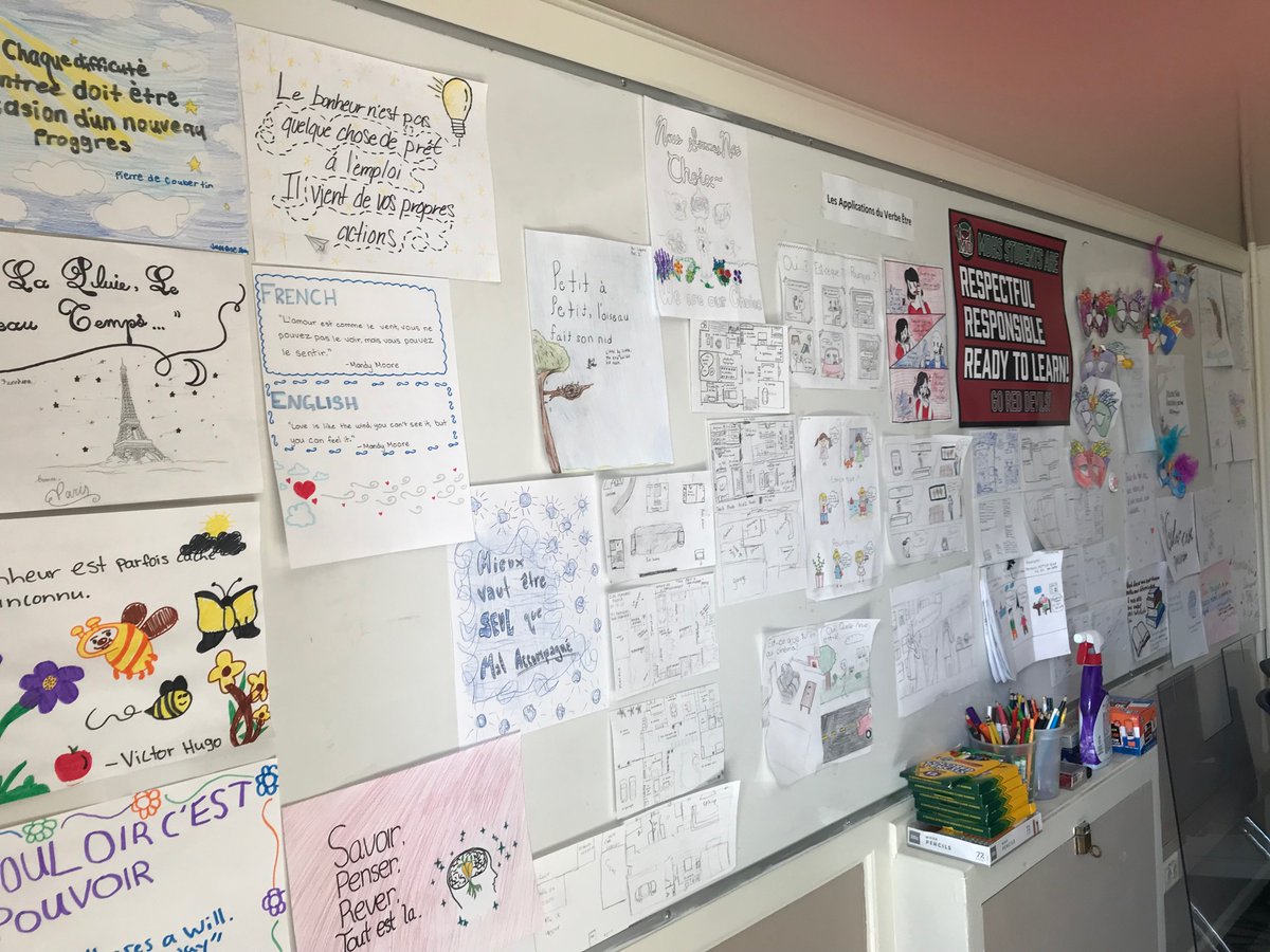 CoachESoccer's tweet image. This was my first semester feeling like a teacher (even though I am a substitute). *Pics of students artwork for French I &amp;amp; II @mtdiablohs 

I created lesson plans, attended workshops, and graded papers. I hope one day I will become an instructor! #studying #CSET @MtDiabloUSD