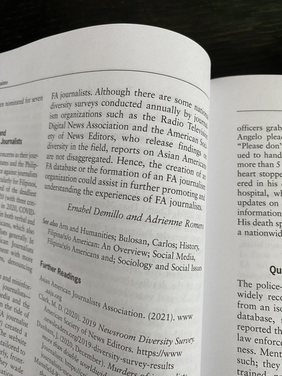 I’m published 😍. Well me and 300 contributors to the first Filipina/x/o encyclopedia edited by <a href="/kevinnadal/">Kevin Nadal, Ph.D.</a> <a href="/pinayism/">Allyson Tintiangco</a> <a href="/ejrdavid/">E.J. Ramos David, Ph.D.</a> 🙌🏼🇵🇭🇺🇸 #filipinoamerican