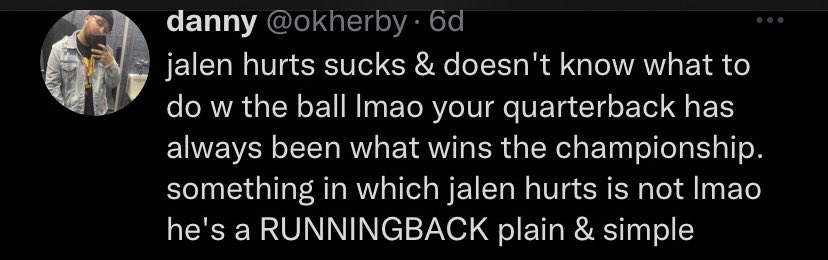 JMelochick's tweet photo. @okherby at least you admit to eating your words… https://t.co/3zeTcXaZm2