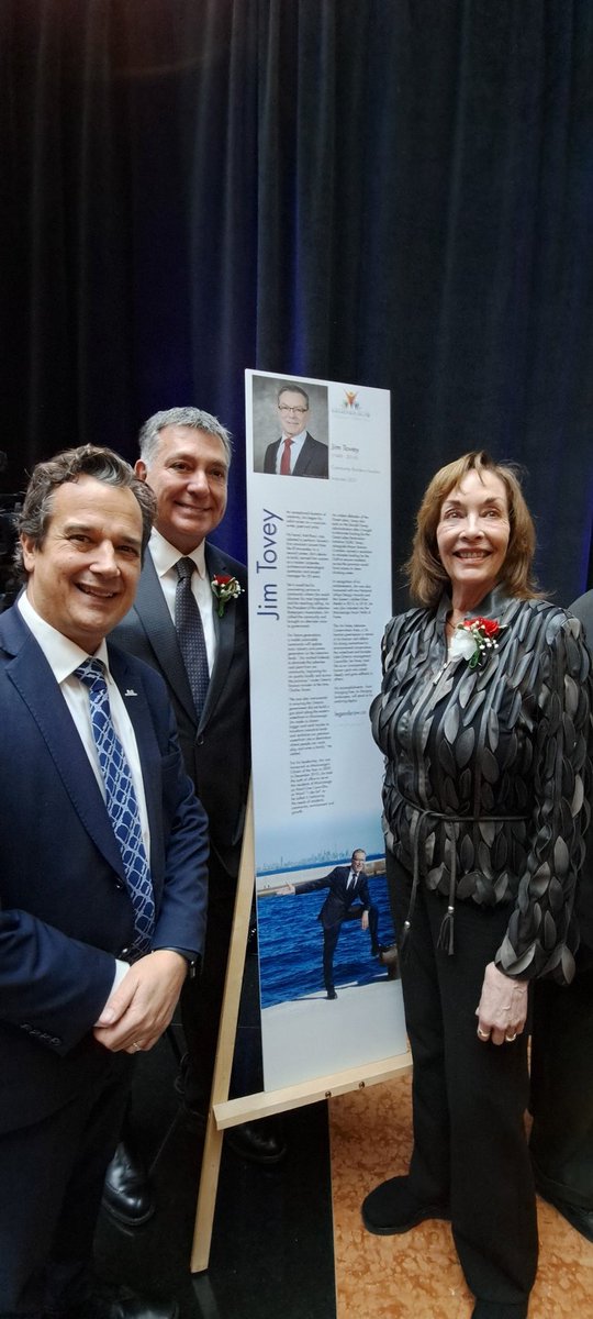 DaskoWard1's tweet photo. Today's Ledgend's Row Induction Ceremony  honoured Jim Tovey, Michael Pinball Clemens, &amp; Trillium Hospital.  
A beautiful speech was delivered by Jim's wife Lee.
A surprise for Pinball with some of the Argos alumni cheerleaders 
@Reid4Ward9 @AlvinTedjo @JohnKovac4 @Chris_Fonseca3 https://t.co/gKv9XcEfXU