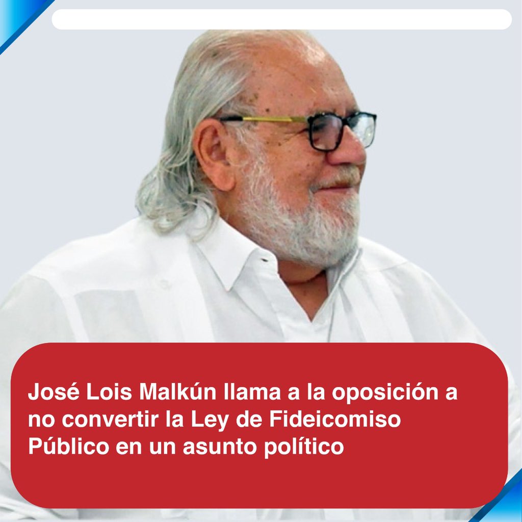 José Lois Malkún previene a quienes critican la Ley de Fideicomiso Público que “sin ella olvídense de Manzanillo o Pedernales o de cualquier megaproyecto que hay en carpeta”