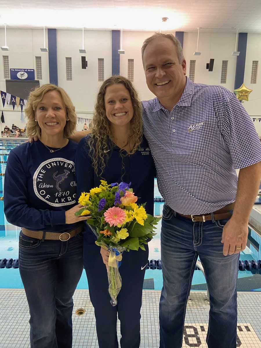 Congratulations, Rachel!  Great senior night!