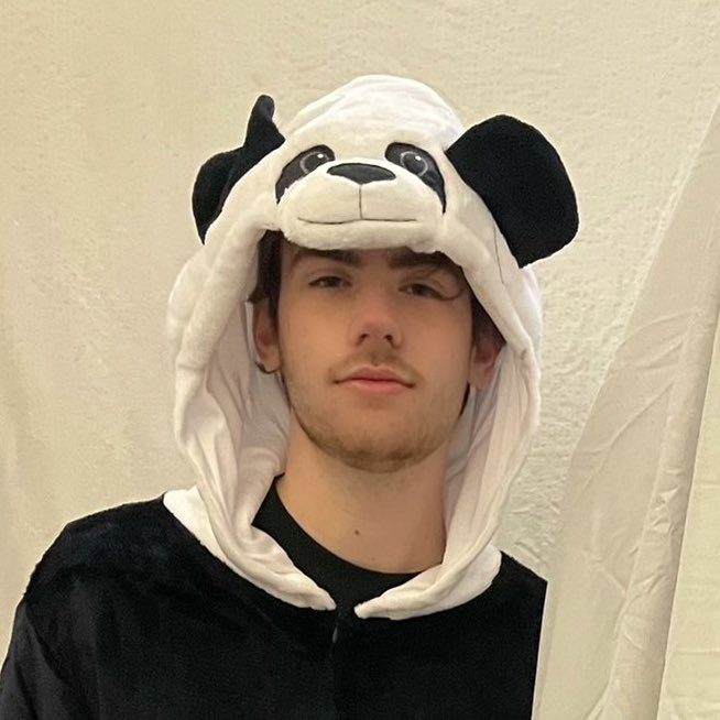 MrBarnesRogers's tweet photo. #tina: woah pandas…do they hurt?
#karl: i don’t know, but they definitely do pvp.

sapnap is always on karl’s mind 😭🐼 https://t.co/mgN7btQbHJ